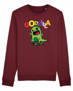 Godzilla Bluză mânecă lungă Unisex Rise