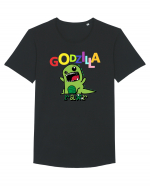 Godzilla Tricou mânecă scurtă guler larg Bărbat Skater