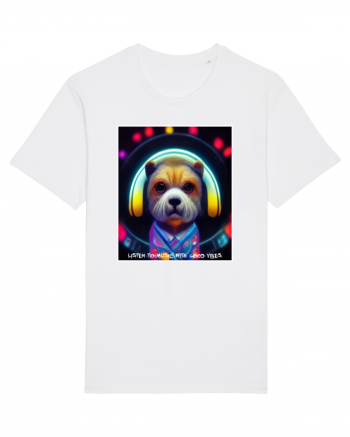 disco dog White