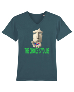 Matrix Tricou mânecă scurtă guler V Bărbat Presenter