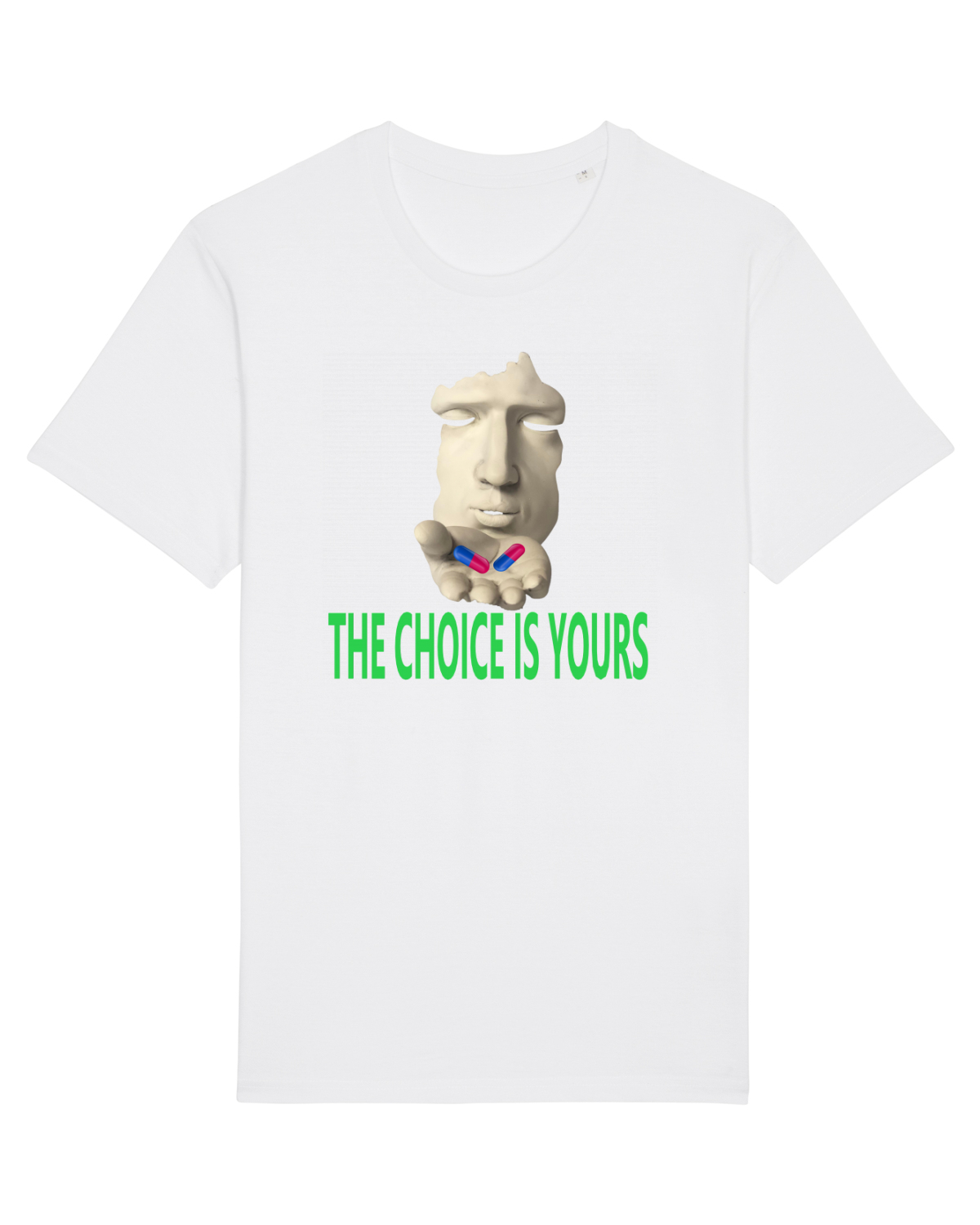 Tricou mânecă scurtă Unisex Rocker White