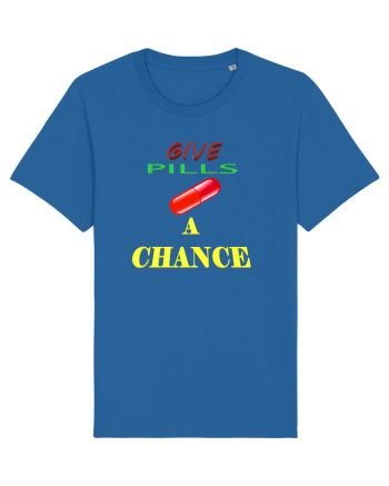 Give pills a chance Royal Blue