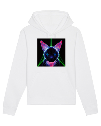 neon cat White