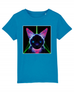 neon cat Tricou mânecă scurtă  Copii Mini Creator