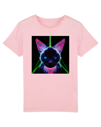 neon cat Cotton Pink