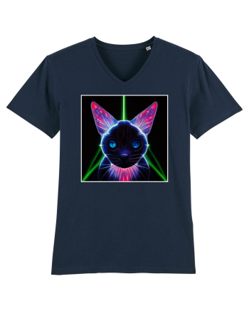 neon cat French Navy