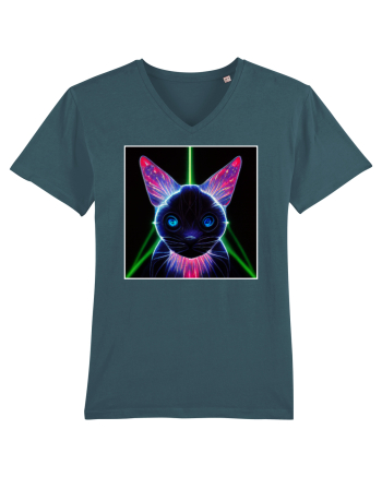 neon cat Stargazer