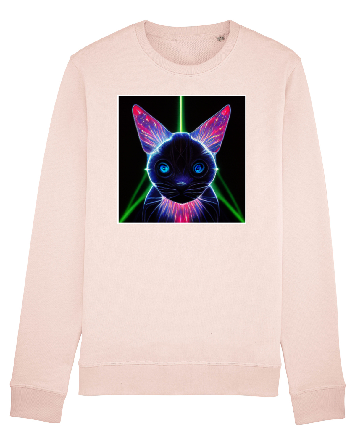 Bluză mânecă lungă Unisex Rise Candy Pink