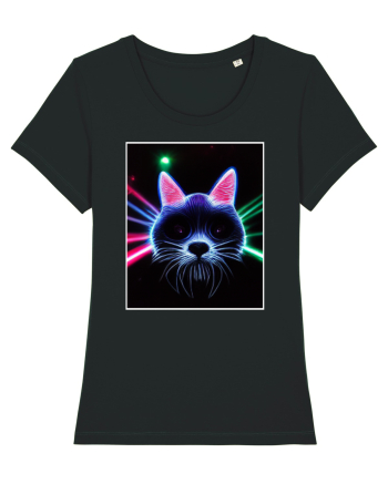 disco cat Black