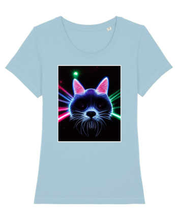 disco cat Sky Blue