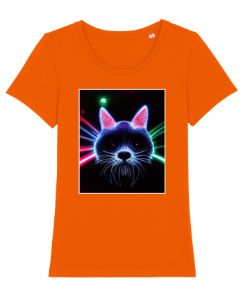disco cat Bright Orange