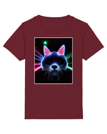 disco cat Burgundy