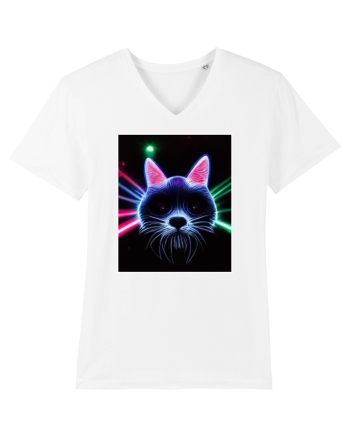 disco cat White