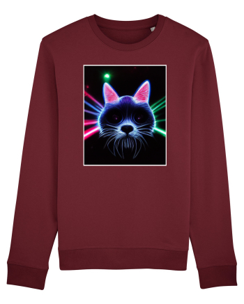 disco cat Burgundy