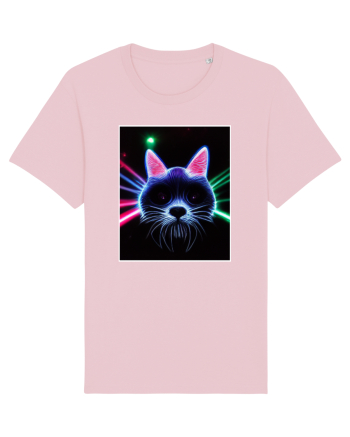 disco cat Cotton Pink