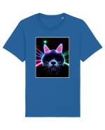 disco cat Tricou mânecă scurtă Unisex Rocker