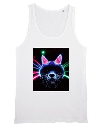 disco cat White