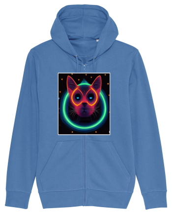 disco cat Bright Blue