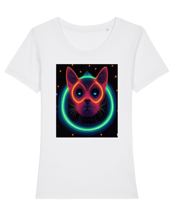 disco cat White