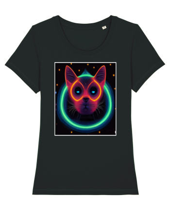 disco cat Black