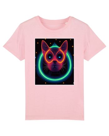 disco cat Cotton Pink