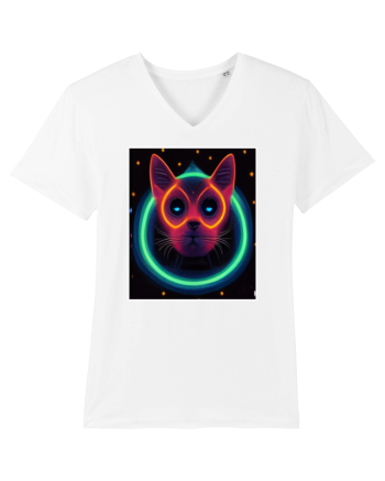 disco cat White