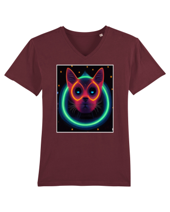 disco cat Burgundy