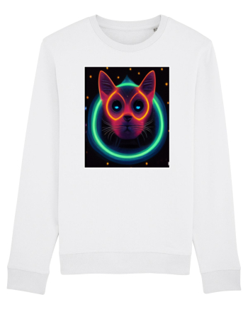 disco cat White