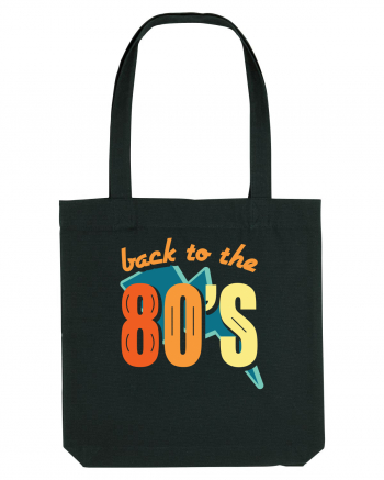 Back To The 80s Vintage Black