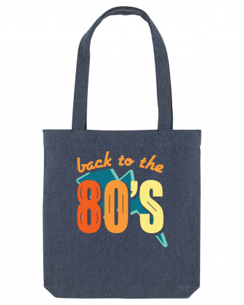 Back To The 80s Vintage Midnight Blue