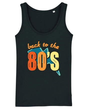 Back To The 80s Vintage Black