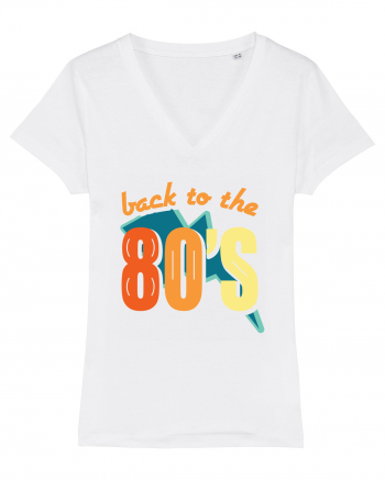 Back To The 80s Vintage White