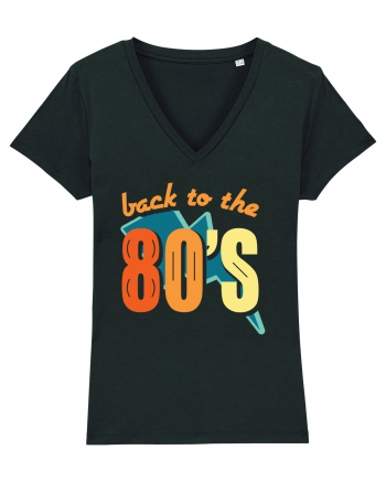 Back To The 80s Vintage Black