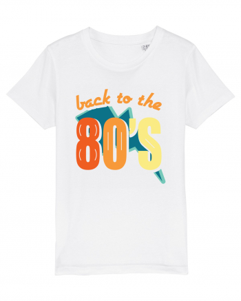 Back To The 80s Vintage White