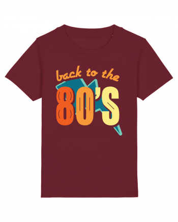 Back To The 80s Vintage Burgundy