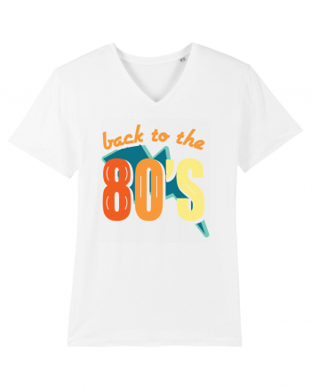 Back To The 80s Vintage White