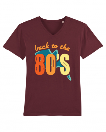 Back To The 80s Vintage Burgundy