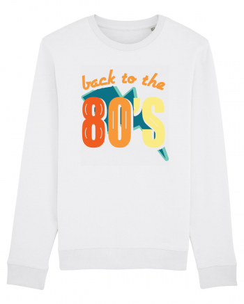 Back To The 80s Vintage White