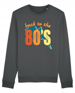 Back To The 80s Vintage Bluză mânecă lungă Unisex Rise