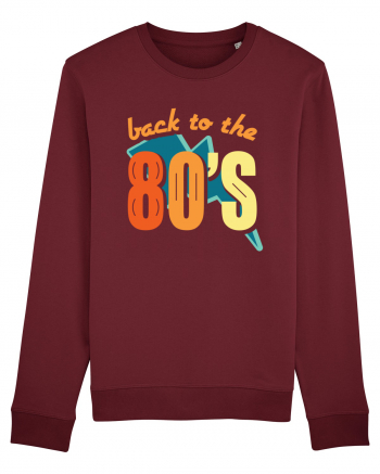 Back To The 80s Vintage Burgundy