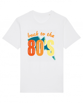 Back To The 80s Vintage White