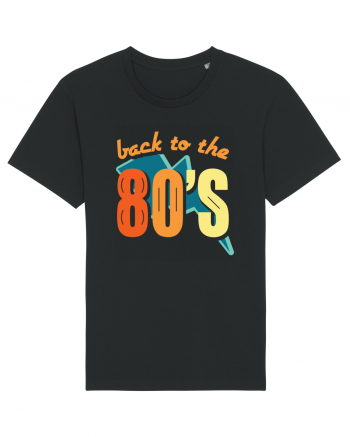 Back To The 80s Vintage Black