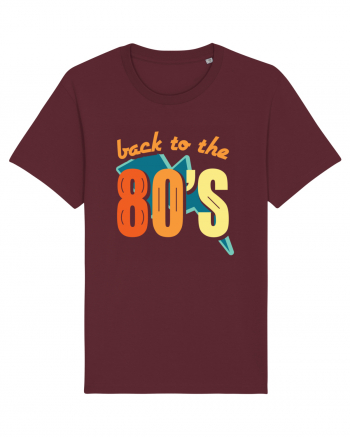 Back To The 80s Vintage Burgundy