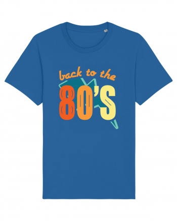 Back To The 80s Vintage Royal Blue