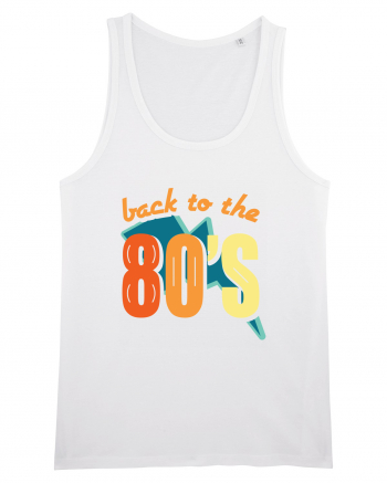 Back To The 80s Vintage White