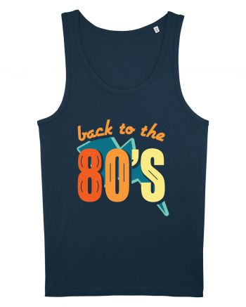 Back To The 80s Vintage Navy