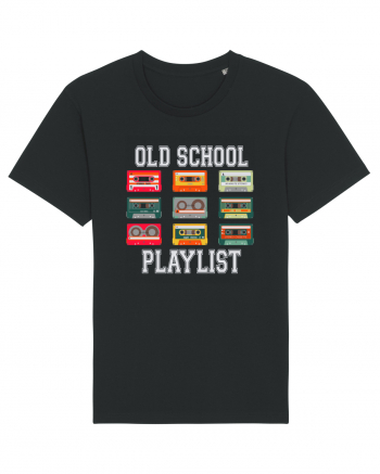 Cassette Tape Music Old School Playlist Black