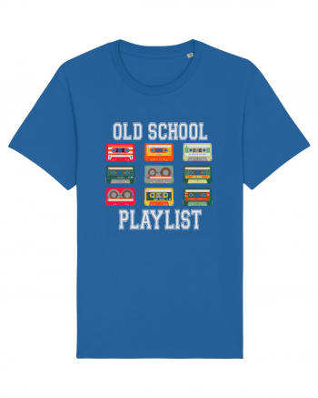 Cassette Tape Music Old School Playlist Royal Blue