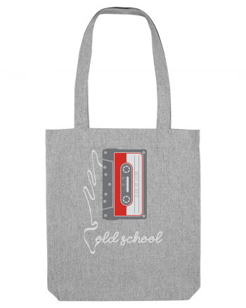 Cassette Tape Old School 80s Retro Heather Grey