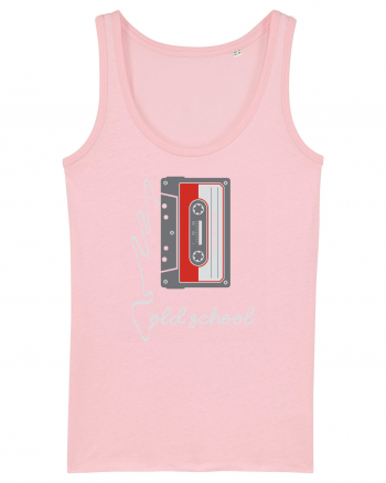 Cassette Tape Old School 80s Retro Cotton Pink